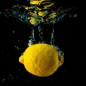 Set of three beautiful fruits kitchen or dining room wallpapers